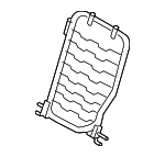 64310AL03A - Body: Seat Back Frame for Subaru: Outback Image