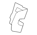 64315AG00AVH - Body: Lock Cover for Subaru: Outback Image