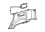 6251060A80A0 - Body: Lower Quarter Trim for Lexus: GX470 Image