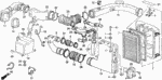 9390325380 - Electrical/Exhaust/Heater/Fuel: SCREW, TAPPING (5X16) for Honda Image