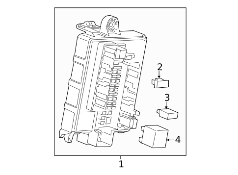 Fuse & Relay for 2018 Cadillac XT5 #1