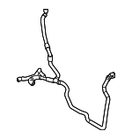 17128053462 - Belts &amp; Cooling: Radiator Coolant Hose for BMW Image