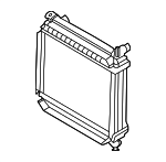 17118665241 - : Radiator for BMW: X3, X4 Image