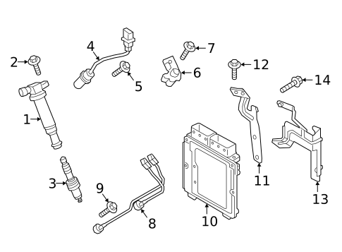 Ignition System for 2017 Genesis G90 #0