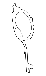 11141707260 - Engine: Lower Timing Cover Gasket for BMW: 323Ci, 323i, 325Ci, 325i, 325xi, 328Ci, 328i, 328is, 330Ci, 330i, 330xi, 525i, 528i, 530i, X3, X5, Z3, Z4 Image