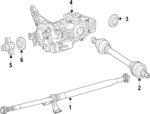 9972514 - Universals &amp; Rear Axle: Axle Seals for Mercedes-Benz Image