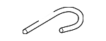 4922167D00 - Steering: Lower Return Hose for Suzuki Image
