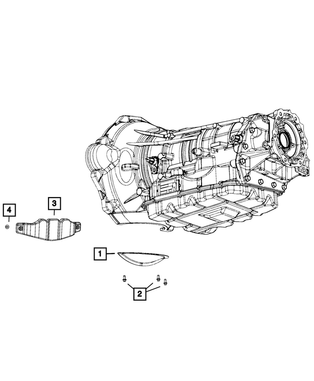 154596 - Transmission: Tapping Hex Flange Head Screw for Mopar Image