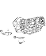 154596 - Transmission: Tapping Hex Flange Head Screw for Dodge: Ram 1500, Ram 2500, Ram 3500 | Ram: 2500, 3500 Image
