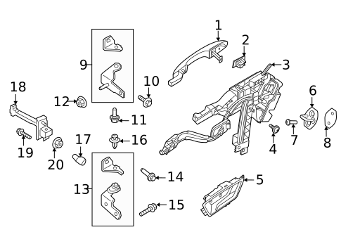 Front Door for 2023 Ford Escape #2