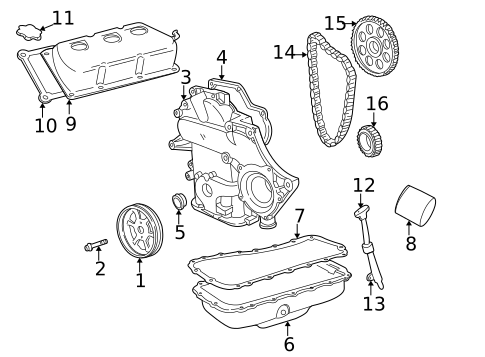 Engine Parts for 2006 Dodge Grand Caravan #0