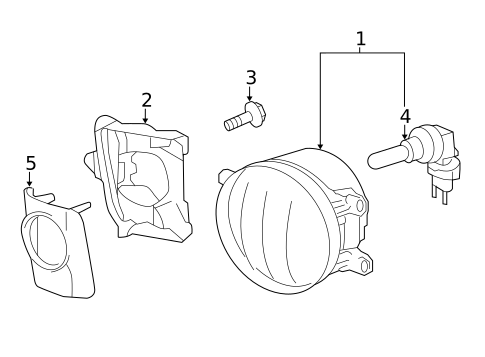 Bulbs - Chassis for 2013 Lexus LX570 #1
