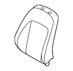 88360KL020UDX - Body: Seat Back Cover for Hyundai: Ioniq 6 Image