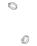 17316RSXG01 - : Connector Hose Clamp for Honda: Accord Image