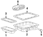 96014234 - : Pan Gasket for Cadillac: Catera Image