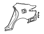 6160206320 - Body: Quarter Panel for Toyota Image