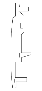 6556506110 - Body: Quarter Panel Pad for Toyota Image