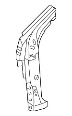 6110802070 - Body: Reinforcement for Toyota: Corolla Image