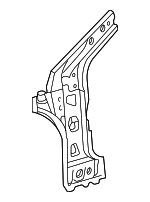 6102302092 - Body: Inner Pillar for Toyota: Corolla Image