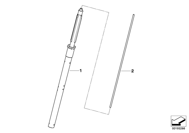 31427692152 - : Rod                       for BMW-Motorrad Image