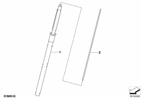 Telescopic Forks, Telelever for 2010 BMW-Motorrad G 450 X #3