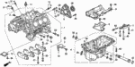 11301PY3000 - Engine: COVER, RR. for Acura Image