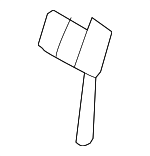 88641JA00A - Body: Lock for Nissan: Altima, Maxima Image