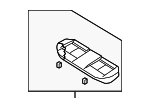88300ZX71B - Body: Cushion Assembly for Nissan: Maxima Image