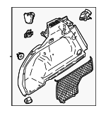 32460201 - Body: Side Trim Panel for Volvo: XC60 Image
