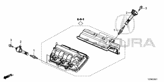 Plug Hole Coil - Plug (2) for 2019 Acura TLX #0