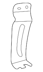 119412Y01A - Steering: Pulley Adjust Bracket for Nissan Image