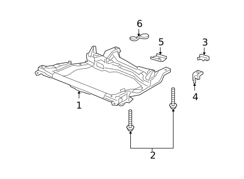 Suspension Mounting for 2010 Honda Civic #0