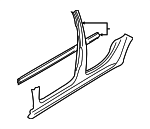 4F5809741 - Body: Inner Rocker for Audi: A6, A6 Quattro, S6 Image