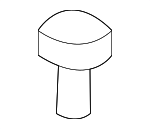 155301A50 - Body: Bumper Cover Fastener for Nissan: 350Z, 370Z, GT-R, Murano, Pathfinder, Qashqai, Rogue Sport, Z Image