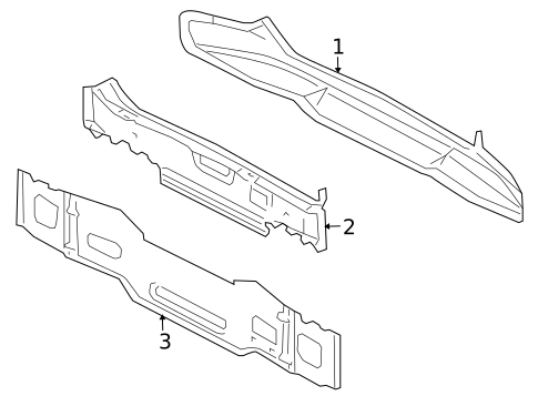 Rear Body for 2007 Audi A4 Quattro #1