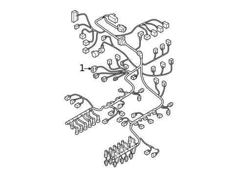 Wiring Harness for 2010 Audi S5 #0