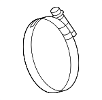 1471608500 - Engine: Inlet Tube Clamp for Hyundai Image image