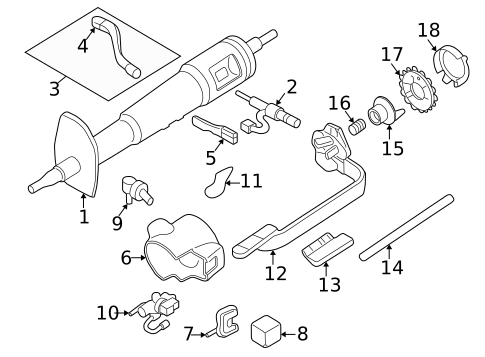 Ignition Lock for 1994 Chevrolet S10 #0