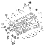 68466760AA - Engine: Dowel Pin for Ram: 1500 Image