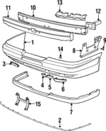 9126515 - : Face Bar Mount for Volvo Image