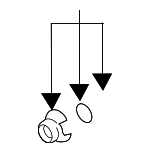8871852280 - HVAC: Suction Pipe Clamp for Toyota: Camry, Corolla, Corolla Cross, Crown Signia, GR Corolla, Grand Highlander, RAV4, Venza Image