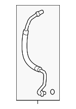 8870416500 - : Suction Hose for Toyota: Corolla Image