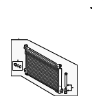 884A00A080 - HVAC: Condenser for Toyota: Corolla, Corolla Cross, Prius Image