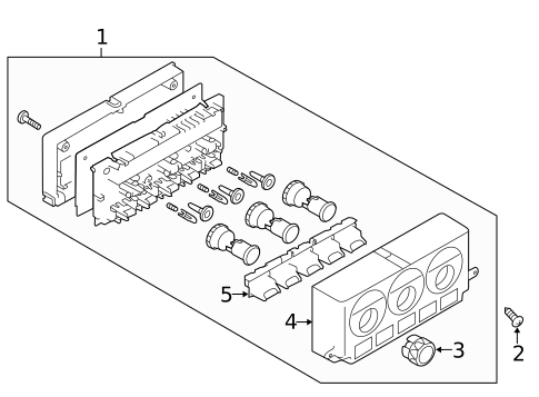 Controls for 2018 Subaru BRZ #1