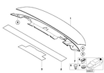 51718235987 - : Rear Spoiler for BMW Image