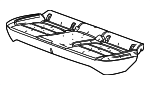 42851290 - : Seat Cushion Pad for Chevrolet: Trailblazer Image