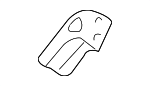 1644910741 - Exhaust: Converter &amp; Pipe Bracket for Mercedes-Benz Image