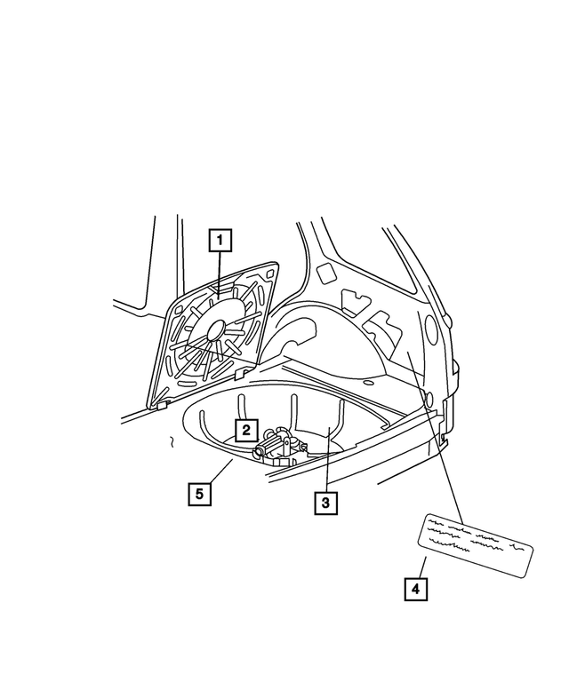 4858621AD - Labels: Jack Caution Label for Mopar Image