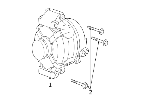 Alternator/Generator & Related Components for 2002 Saturn Vue #0