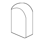 5C3827489B9B9 - : Hinge Stop for Volkswagen Image